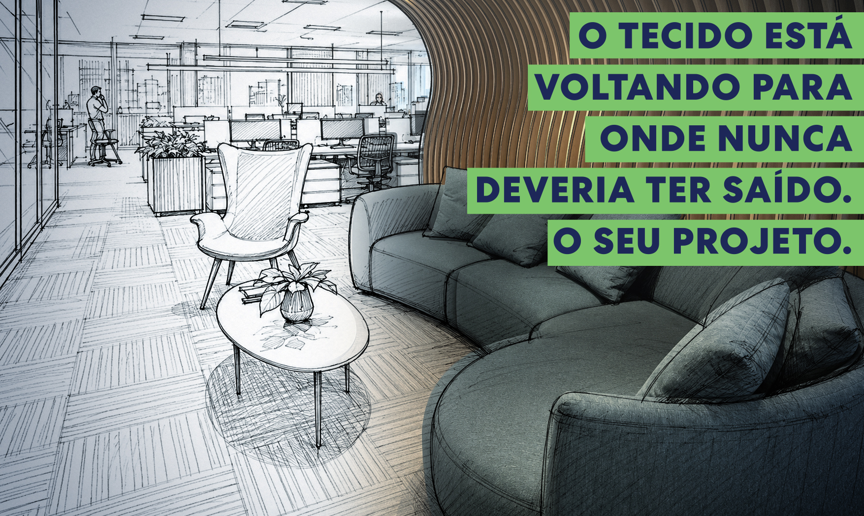 O tecido voltou. E ele nunca deveria ter saído.